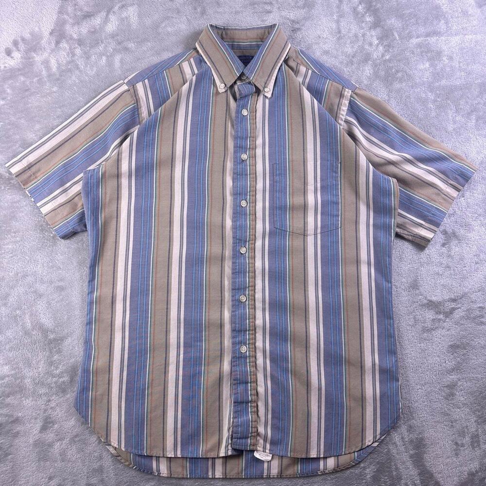 Vintage Pendleton Country Traditionals Plaid Short Sleeve Shirt Men’s Medium USA